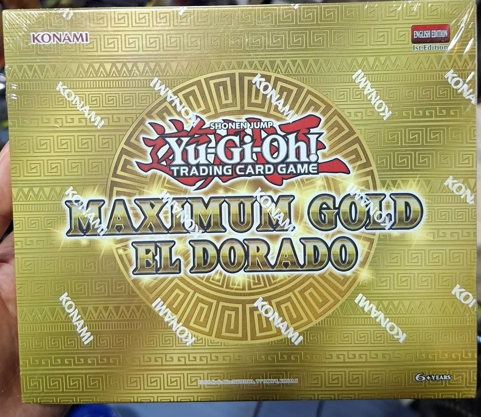 SJ Maximun Gold El Dorado Nuevo Sellado Yugioh