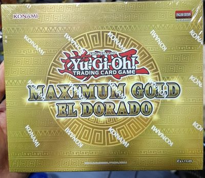 SJ Maximun Gold El Dorado Nuevo Sellado Yugioh
