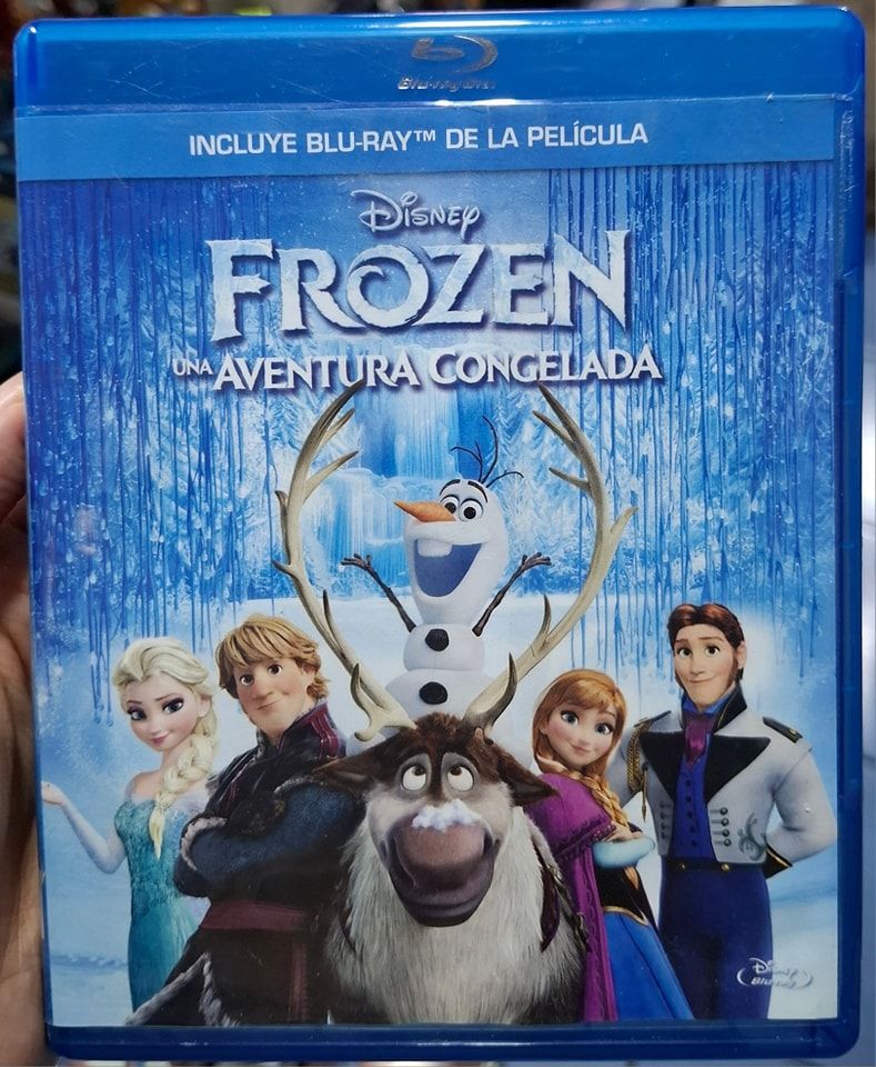 BA14 Frozen Una Aventura Congelada Blu Ray Usado Completo