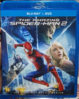 BA14 The Amazing Spider Man 2 Blu Ray Usado Completo