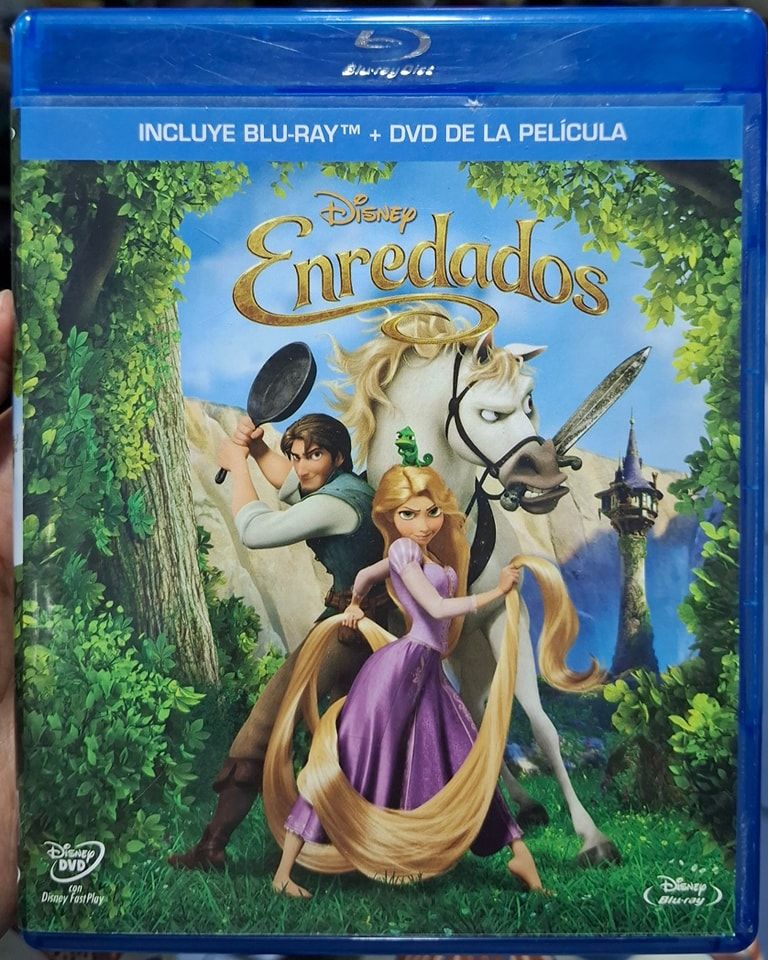 BA14 Enredados Blu Ray Usado Completo Disney