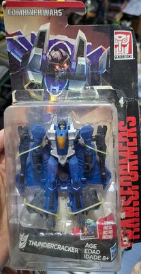 SJ Thundercracker Figura Transformers Combiner Wars Abierto