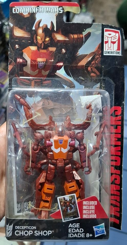 SJ Chop Shop Transformers Combiner Wars Nuevo