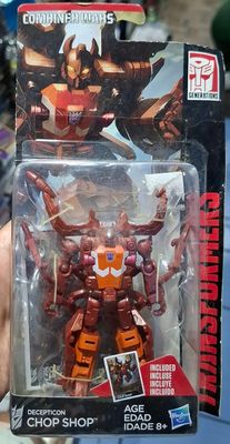 SJ Chop Shop Transformers Combiner Wars Nuevo