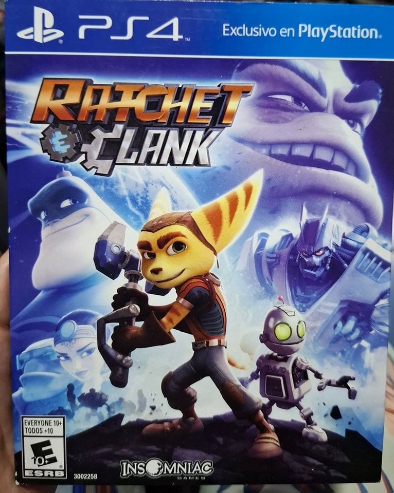 SH12 Ratchet Clank Playstation 4 Juego y Caja Carton