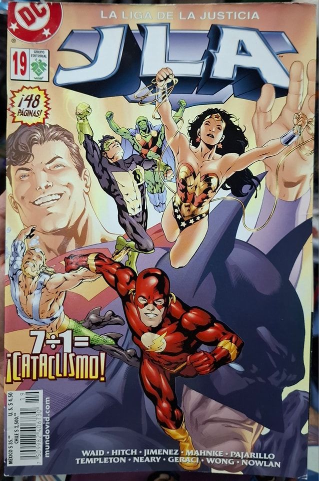 BA14 La Liga de la Justicia Issue 19 DC Comics Espanol