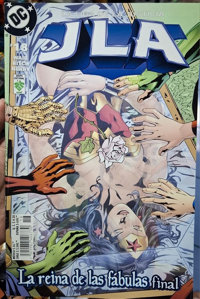 BA14 Liga de la Justicia Issue 18 DC Comics Espanol