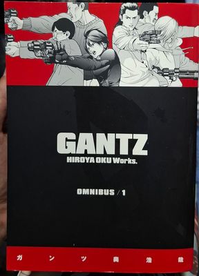 SJ Gantz Manga Volumen 1 Omnibus Ingles