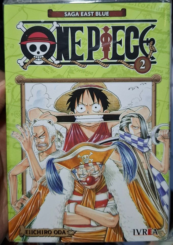 BA35 One Piece Manga Volumen 2 Espanol Ivrea