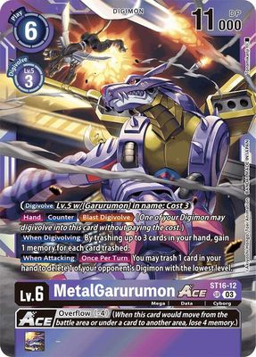 SJ MetalGarurumon ACE - Starter Deck 16: Wolf of Friendship (ST-16)
Starter Deck 16: Wolf of Friendship