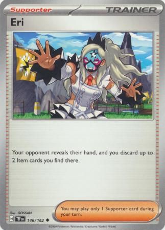 Eri - 146/162 - Uncommon Scarlet &amp; Violet: Temporal Forces Singles