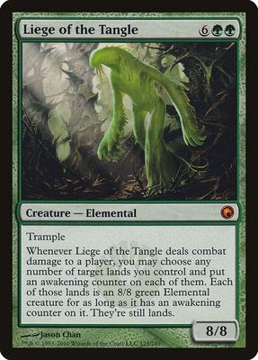 Liege of the Tangle - Scars of Mirrodin (SOM)
Scars of Mirrodin *Espanol*
