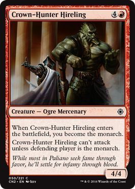 Crown-Hunter Hireling 050/221 Conspiracy: Take the Crown Singles