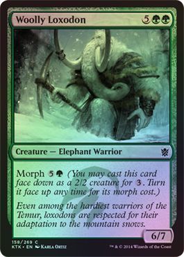 Woolly Loxodon - Foil 158/269
Khans of Tarkir Foil Singles (Español)