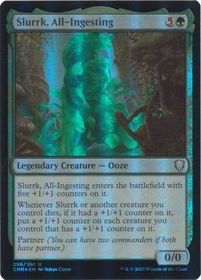 Slurrk, All-Ingesting 256/361 - Foil Commander Legends Foil Singles