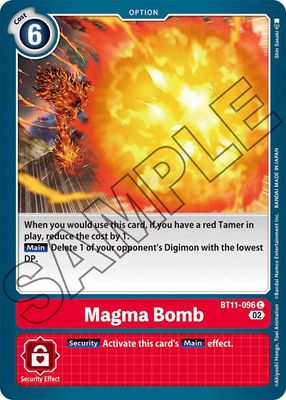 Magma Bomb - Dimensional Phase (BT11)
Dimensional Phase