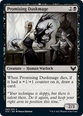 Promising Duskmage 085/275
Strixhaven: School of Mages Singles