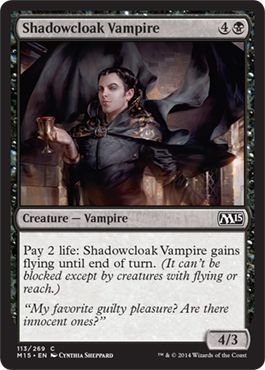 Shadowcloak Vampire 113/269 - Magic 2015 (M15) Singles