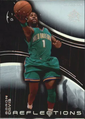 2003-04 Upper Deck Triple Dimensions Reflections Basketball Card #53 Baron Davis