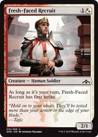 Fresh-Faced Recruit 216/259 Guilds of Ravnica Singles