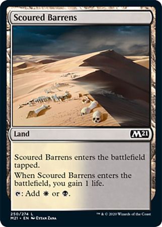 Scoured Barrens 250/274
Magic 2021 (M21) Singles -Español-