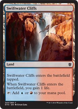Swiftwater Cliffs 243/269 Khans of Tarkir Singles