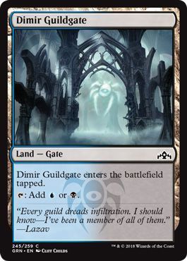 Dimir Guildgate 245/259 Guilds of Ravnica Singles (Español)
