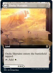 Ondu Skyruins 321 - Extended Art
Zendikar Rising Collector Booster Singles