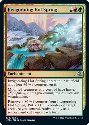 Invigorating Hot Spring 223/302 Kamigawa Neon Dynasty Singles