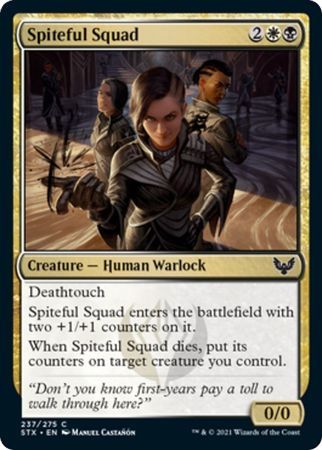 Spiteful Squad 237/275  Strixhaven: School of Mages Singles
