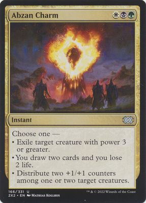 Abzan Charm 166/331 Double Masters 2022 Singles