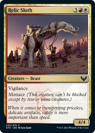 Relic Sloth 223/275 Strixhaven: School of Mages Singles (Español)