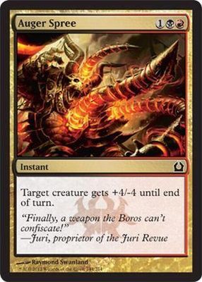 Auger Spree
Return to Ravnica Singles
