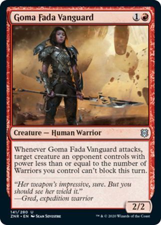 Goma Fada Vanguard 141/280 - Zendikar Rising Singles