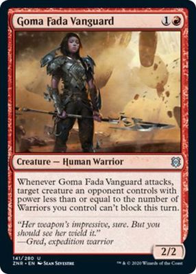 Goma Fada Vanguard 141/280 - Zendikar Rising Singles (Español)