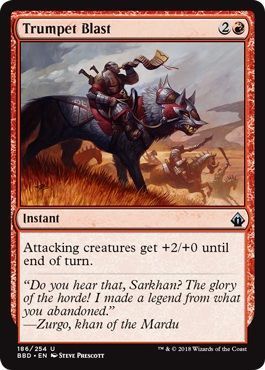 Trumpet Blast 186/254
Battlebond Singles