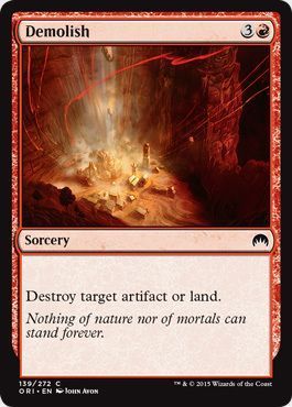 Demolish 139/272 - Magic Origins Singles