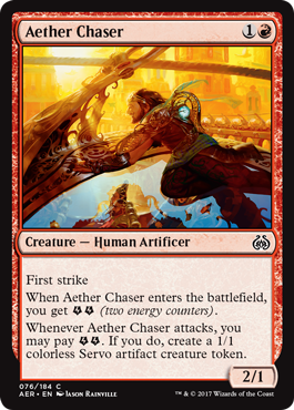 Aether Chaser 076/184
Aether Revolt Singles