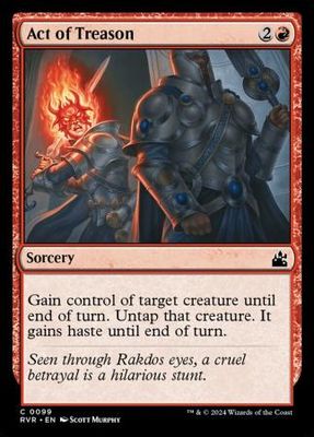 Act of Treason 0099 - Ravnica Remastered Singles