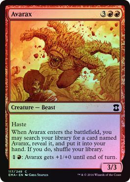 Avarax 117/249 - Foil
Eternal Masters Foil Singles