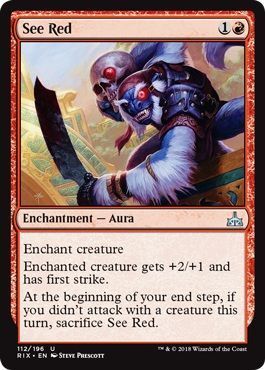 See Red 112/196
Rivals of Ixalan Singles