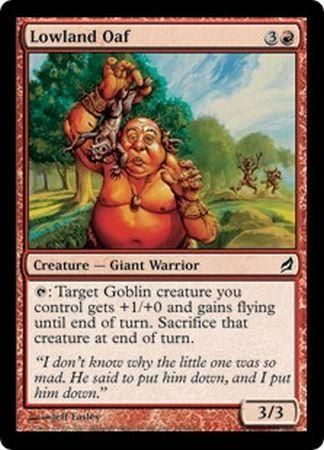 Lowland Oaf Lorwyn Singles 184/301