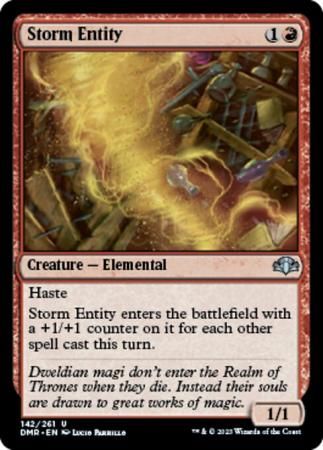 Storm Entity 142/261 - Dominaria Remastered Singles