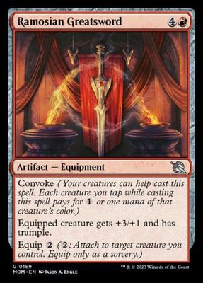 Ramosian Greatsword 0159
March of the Machine Singles