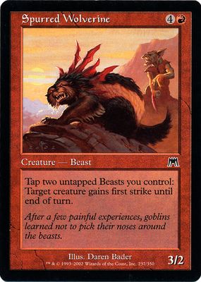 Spurred Wolverine
Onslaught Singles