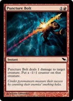 Puncture Bolt 102/301 - Shadowmoor Singles