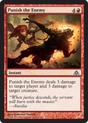 Punish the Enemy 35/156 Dragon&#39;s Maze Singles