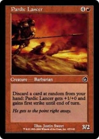 Pardic Lancer
Torment Singles