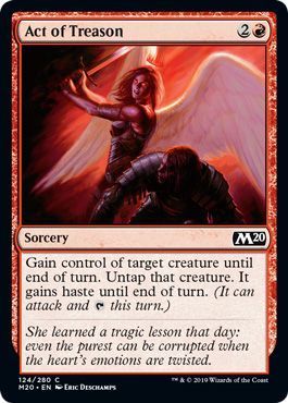 Act of Treason 124/280
Magic 2020 (M20) Singles