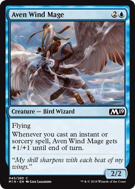 Aven Wind Mage 045/280
Magic 2019 (M19) Singles